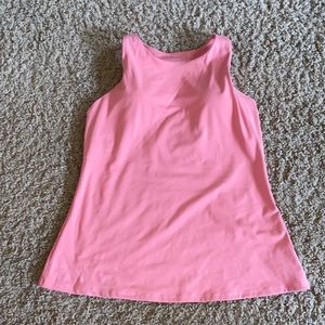 Cute blush pink work out tank
